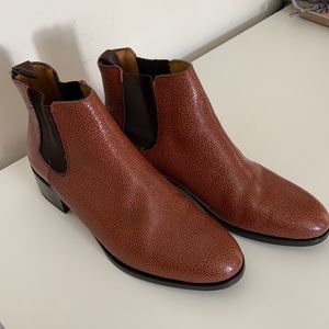 Quero Leather Booties